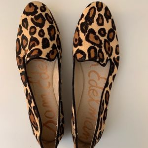 Sam Edelman leopard loafers